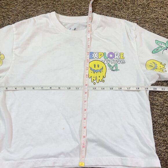 4/$30 Weekend Warriors Explore Nature Graphic Tee for  - White Size S - Picture 7 of 7